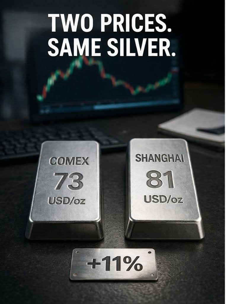 Silver doesn’t have one price today. It has two — and most people are missing&nbsp;it.